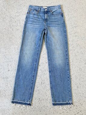 Madewell The Rail Straight Jeans High Rise 26